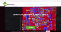 Desktop Screenshot of cds-electronics.nl